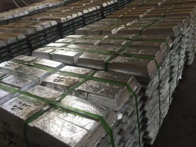 Electrolyzed zinc ingot